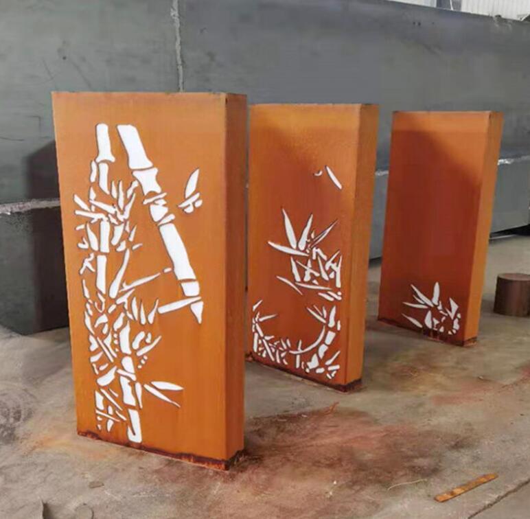 扎囊锈钢板灯箱