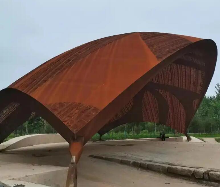 扎囊耐候钢幕墙案例